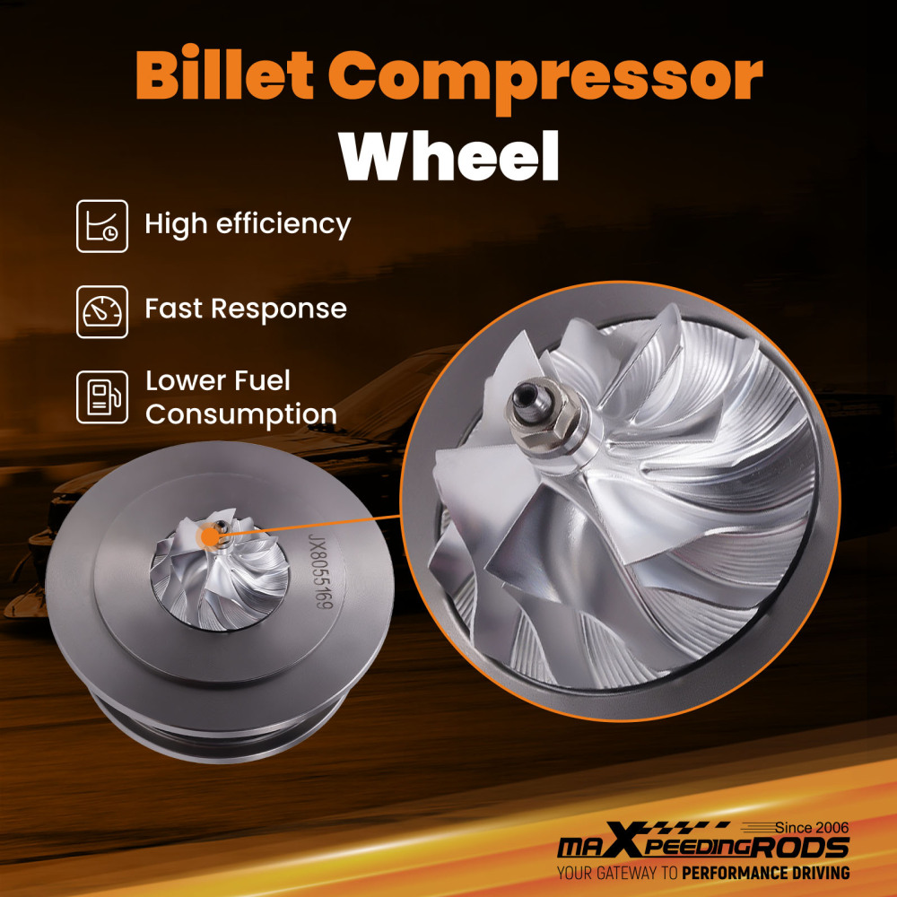 Turbocharger Billet Core Cartridge compatible for VW SEAT SKODA 2.0 TDI CFFB 54409880002