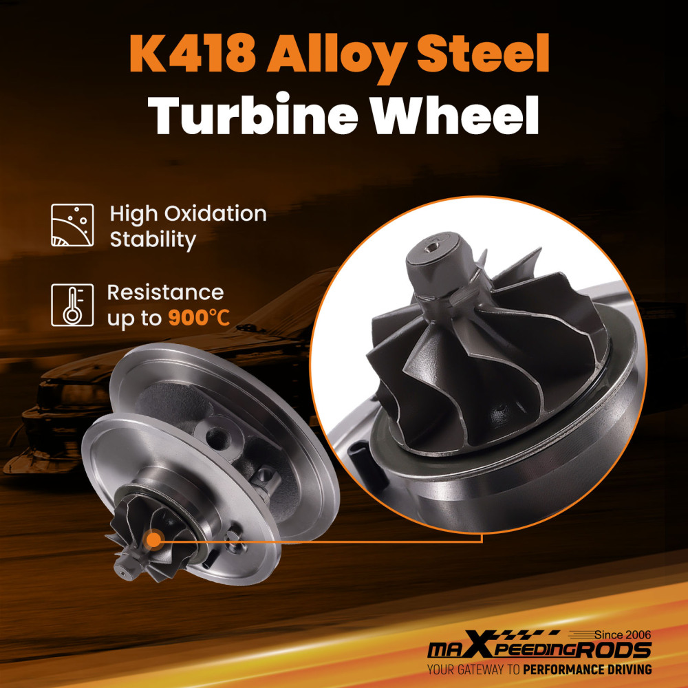 Turbocharger Billet Core Cartridge compatible for VW SEAT SKODA 2.0 TDI CFFB 54409880002