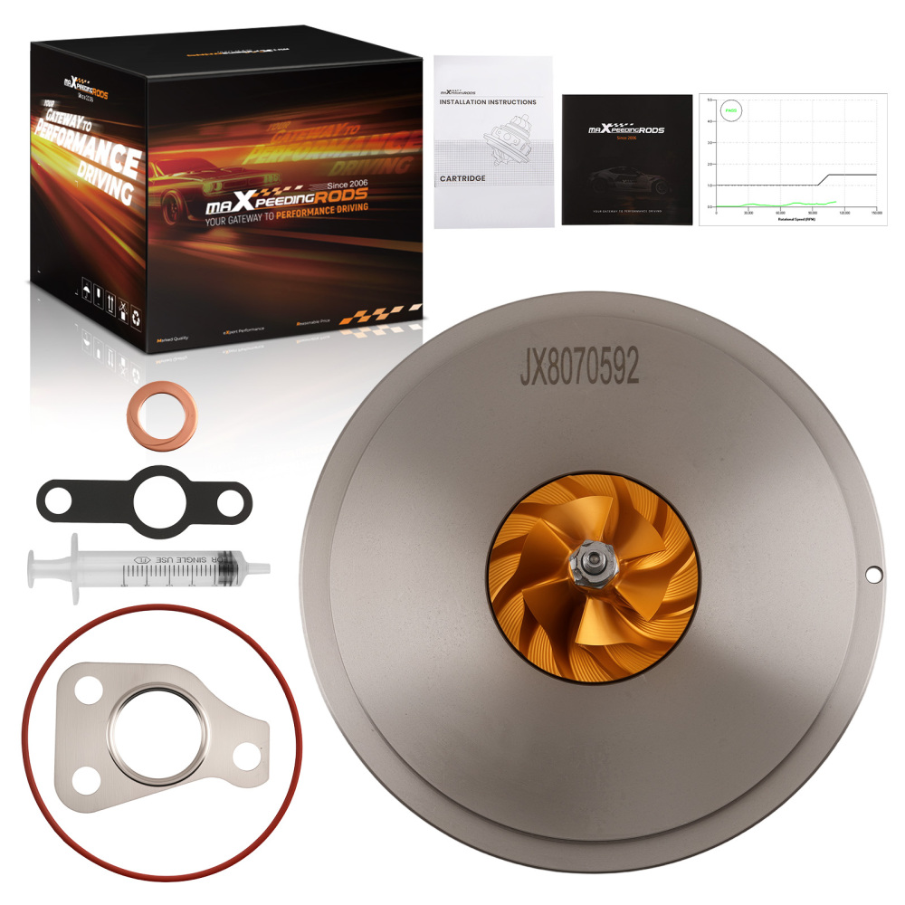 Turbolader Chra Core compatibile per Fiat 500/ Fiorino/ Grande Punto/ Panda 1.3 D 825246-2