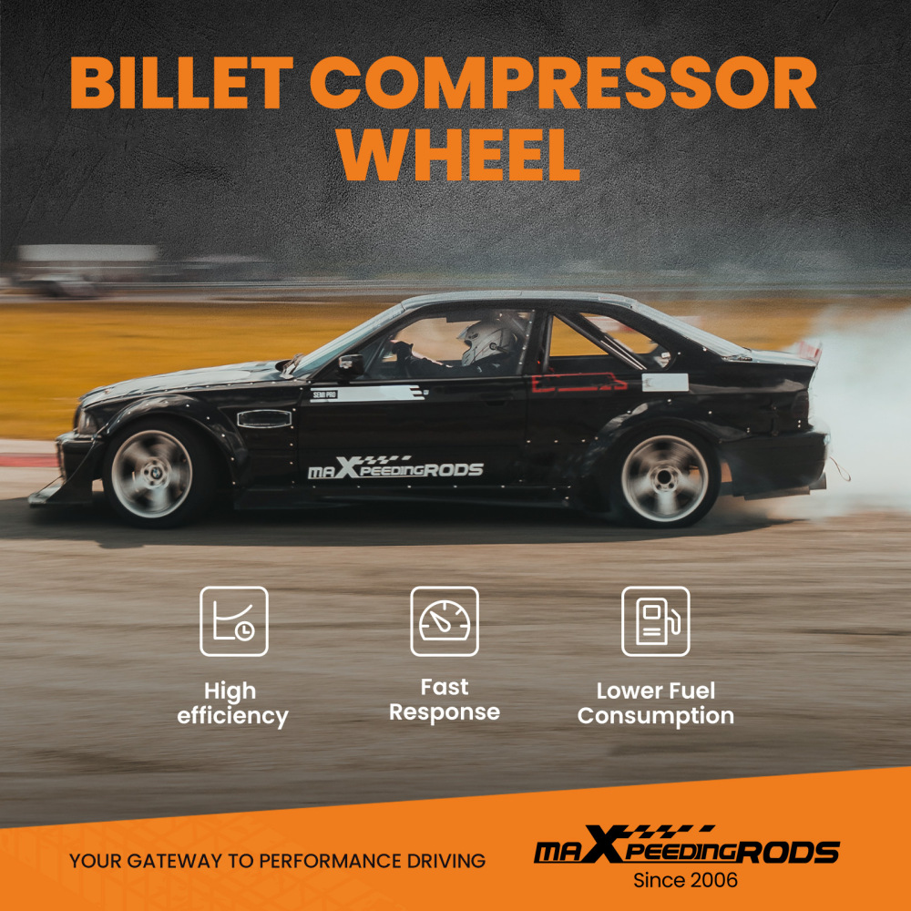 Maxpeedingrods 3000 Billet Upgrade Turbocharger compatible for ISUZU D-Max 3.0L 4JJ1 Engine