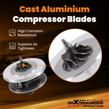 Turbo Cartouche Lcdp compatible pour Peugeot 307 compatible pour Ford Focus compatible pour Citroen 1.6 Hdi 753420 pour Gt1544v