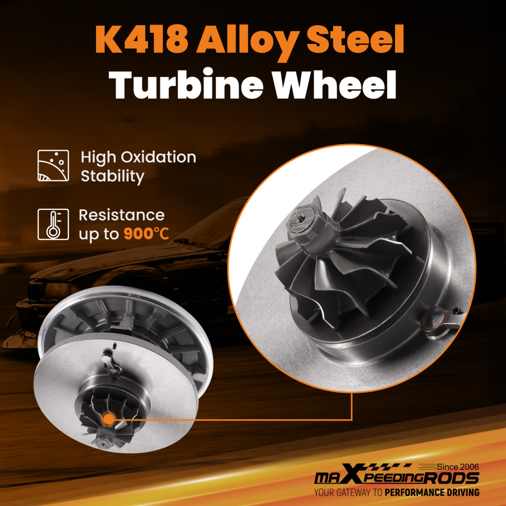 Compatible for Peugeot 206 1.6L DV6 2003-2006 for GT1544V Replacement Turbo Catridge