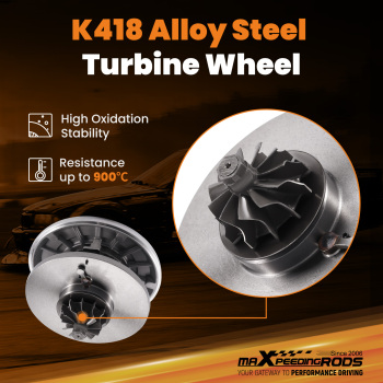 Turbo Cartouche Lcdp compatible pour Peugeot 307 compatible pour Ford Focus compatible pour Citroen 1.6 Hdi 753420 pour Gt1544v