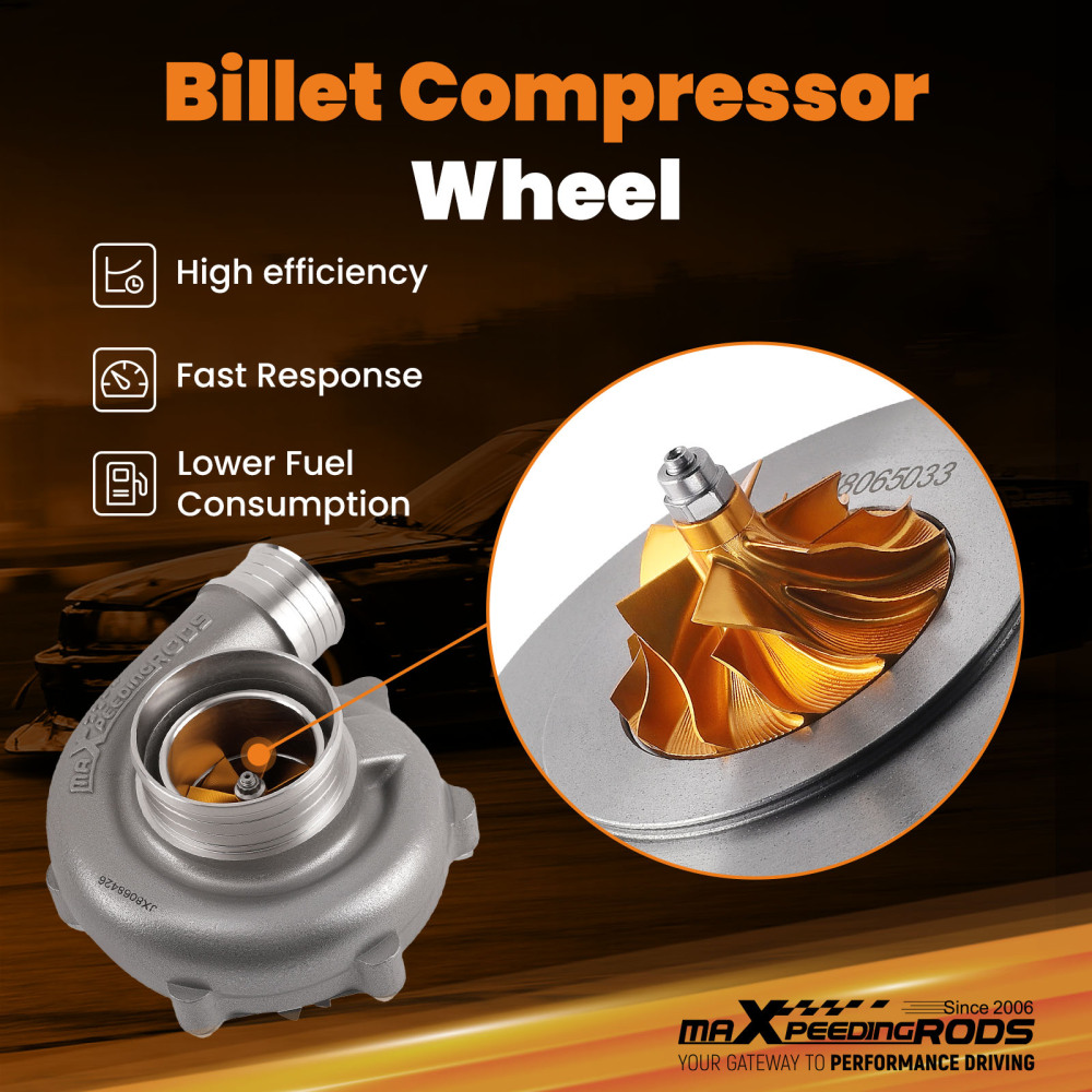 Upgrade Billet Turbo Cartridge Core 660hp For 1.4l-3.0l Engine 9+0 Blades