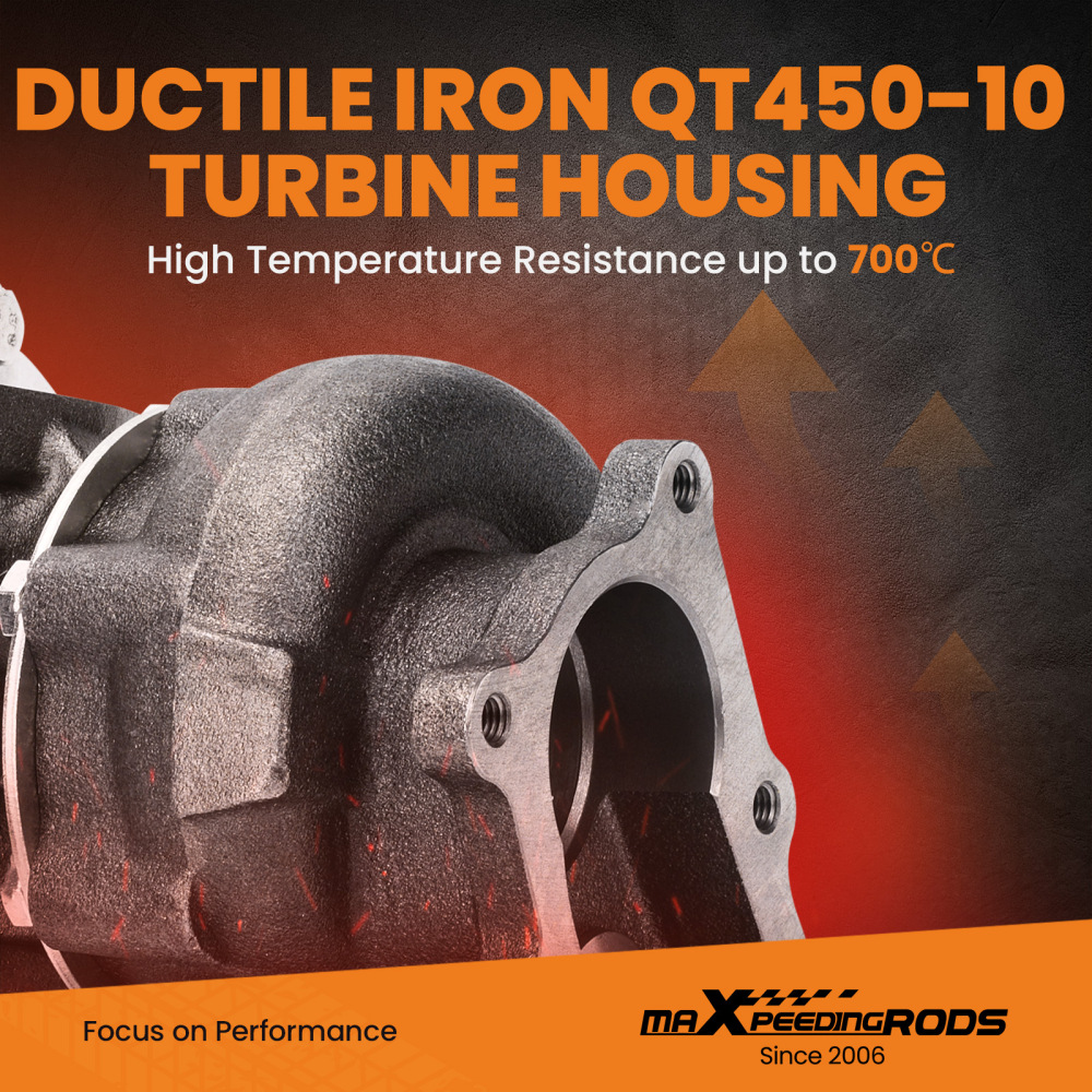 Turbocompresor compatible para Nissan Skyline R34 GTT RB25DET T3 430BHP turbocharger