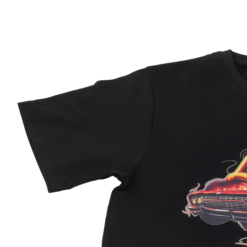 1x Car Culture T-Shirt for Men-Car Enthusiasts Crew Neck Cool Graphic T-Shirt, Size M