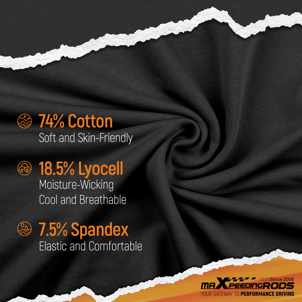 1x Car Culture T-Shirt for Men-Car Enthusiasts Crew Neck Cool Graphic T-Shirt