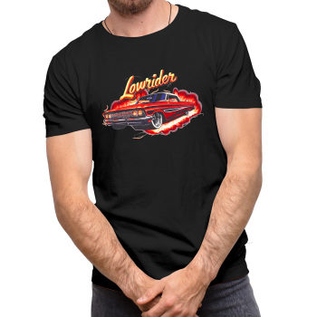 1x Car Culture T-Shirt for Men-Car Enthusiasts Crew Neck Cool Graphic T-Shirt