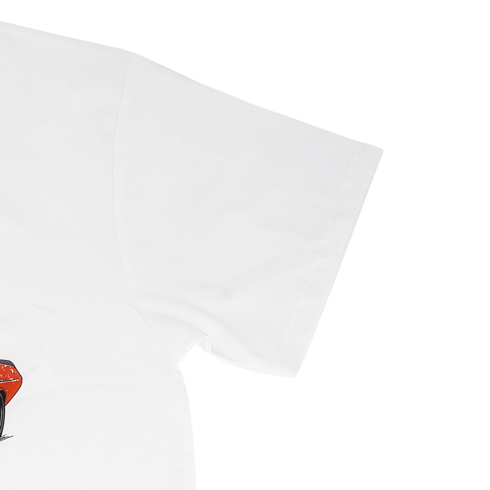 Funny Racing Car Graphic T-Shirt for Vintage USA Flag Muscle Car Classic Design, Size L