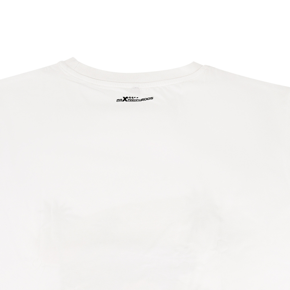 Beach Scene Lowrider Jumping Car Art Men's T-Shirt Breathable Oversized Streetwear Top, Size 2XL