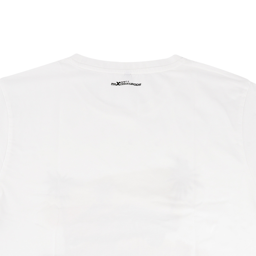 Beach Scene Lowrider Jumping Car Art Men's T-Shirt Breathable Oversized Streetwear Top, Size L