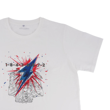 V8 Engine Graphic T-Shirt For Car Enthusiasts Gearheads V8 Engine Cool T-Shirt,Size XL