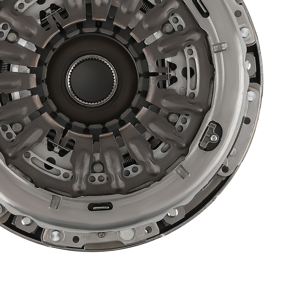 Transmission Dual Clutch Fork Assembly compatible for Ford Focus Fiesta 12-19 6DCT250 DPS6