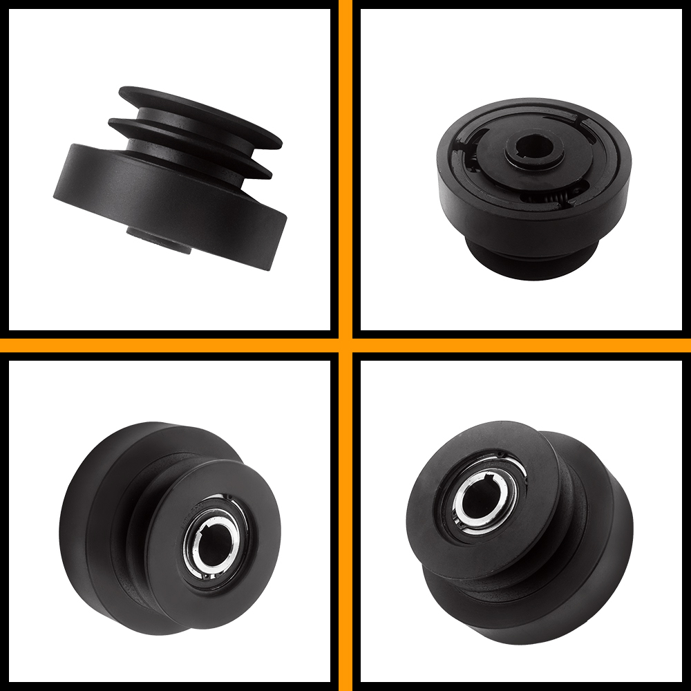 Centrifugal Pulley Clutch 25.4mm Dual Pulley For 8HP-16HP Engine 2000-3600 RPM