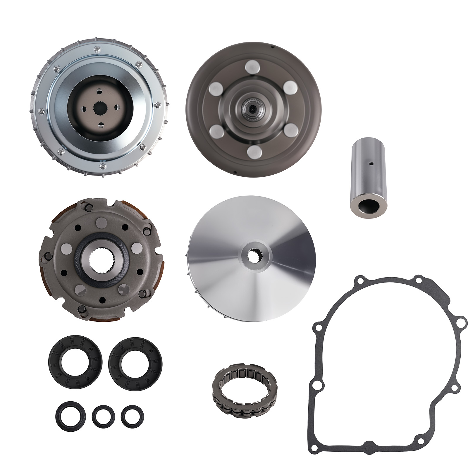 Wet Clutch Housing Primary Sheave Bearing Gasket Kit compatible