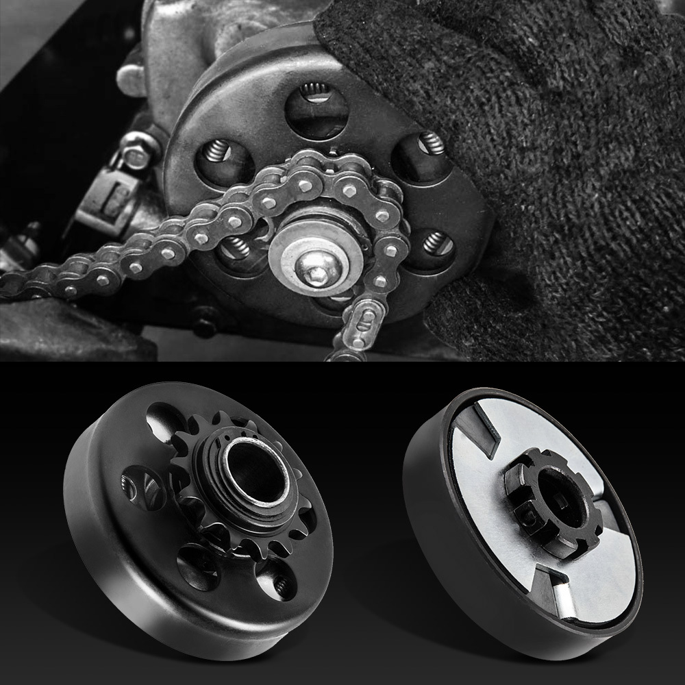 For Go Kart compatible for Mini Bike 1x Centrifugal Clutch 1 inch Bore 25.4mm 14T 40/41/420 Chain 