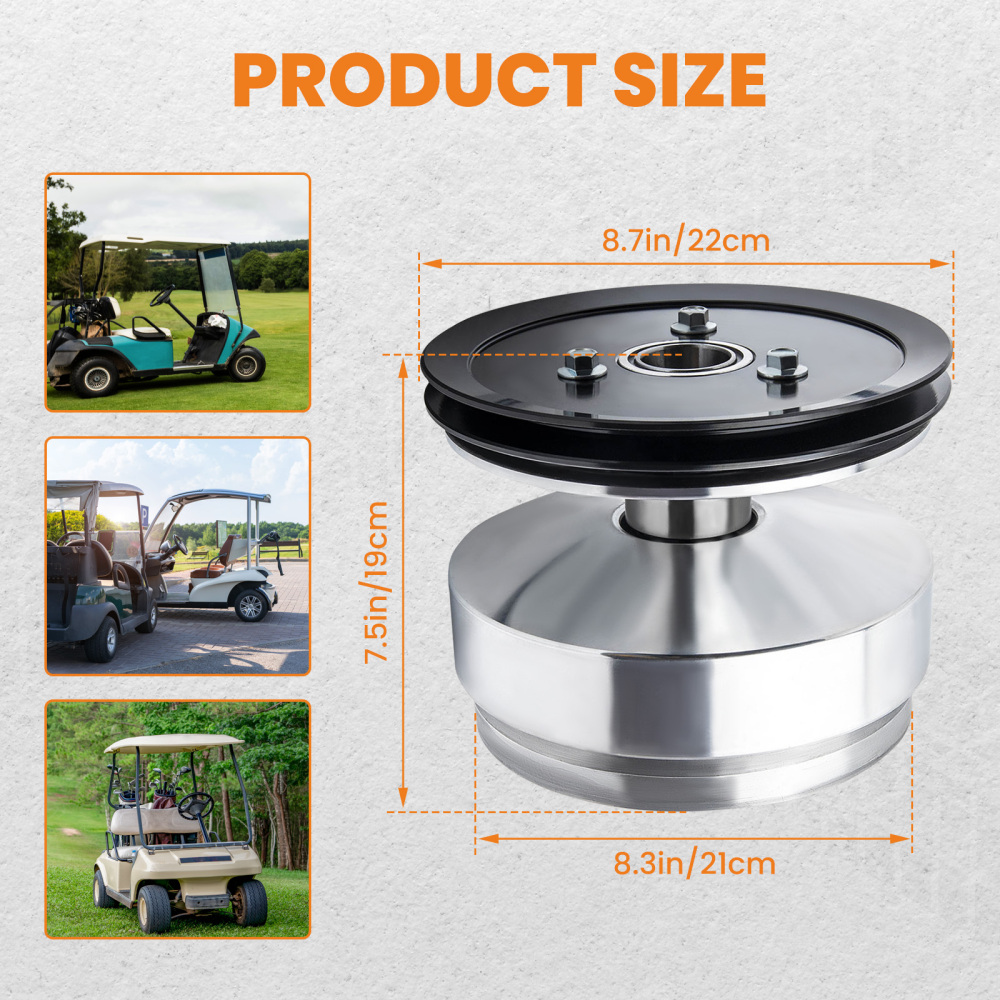 Club Car Gas compatibile per Golf Cart Front Drive Clutch compatibile per DS for Precedent FE350 1998-2014