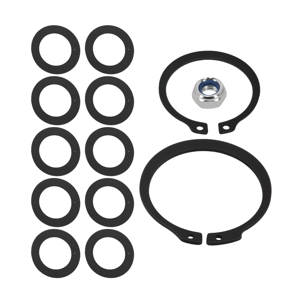 Kit Frizione Compressore compatibile per AC Compatibile per Audi A3 TT compatibile per VW Golf Bora 1J0820803K 6 Scanalature