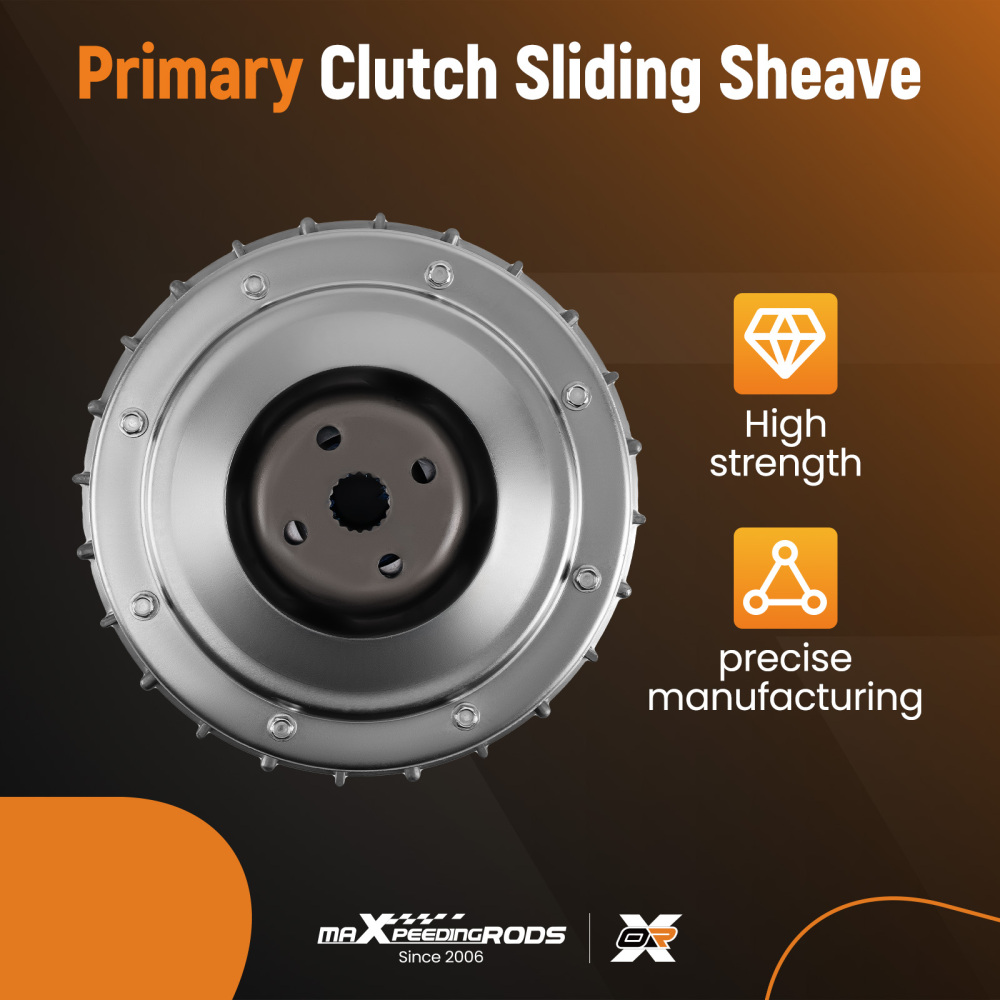 Compatible for Yamaha Grizzly Rhino 660 5KM-16611-10-00 Full Wet Clutch Drum Housing kit 