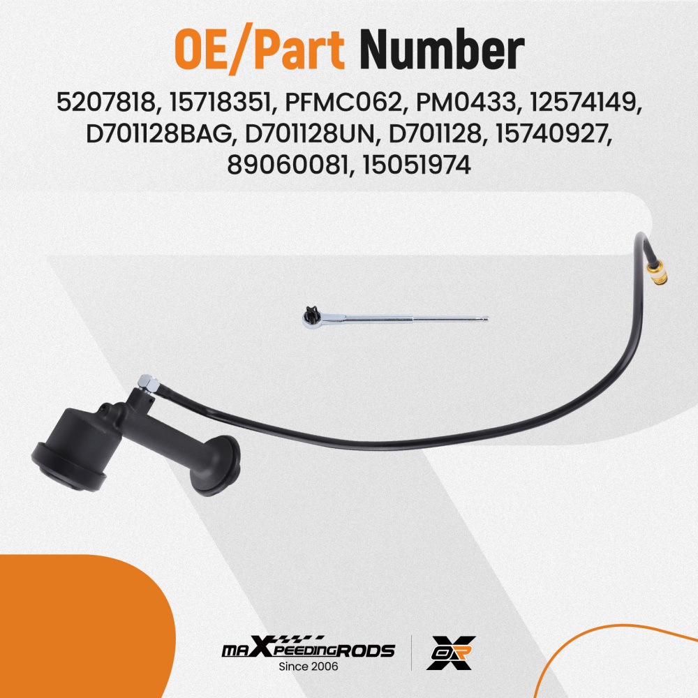 Clutch Master Cylinder Line Assembly compatible for Chevrolet S10 compatible for GMC Sonoma 98-03 5207818