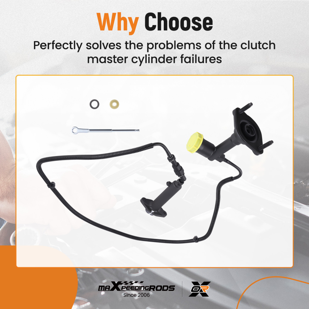 Clutch Master and Slave Cylinder Assembly compatible for Dodge Ram 2500 3500 2005-2014