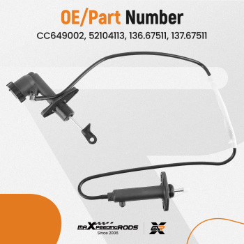 Clutch MasterSlave Cylinder compatible for Jeep Wrangler 2.5L 4.0L Sport Utility 94-95