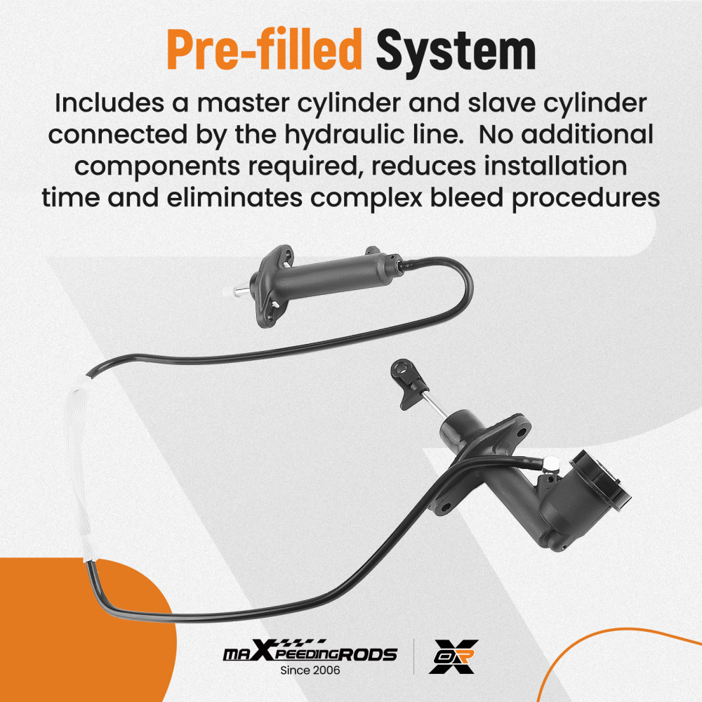 Clutch MasterSlave Cylinder compatible for Jeep Wrangler 2.5L 4.0L Sport Utility 94-95