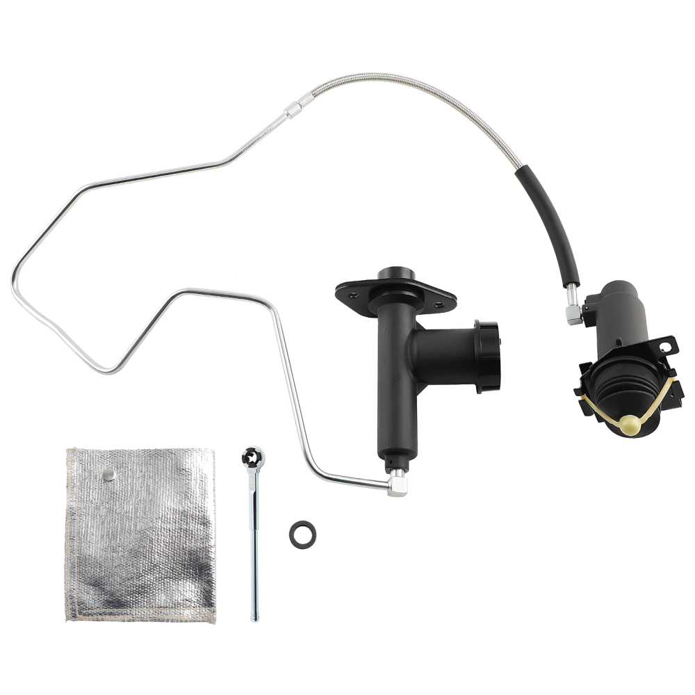 Clutch Line Slave Master Kit compatible for Ford F-250 F-350 1993-1997 CC649005