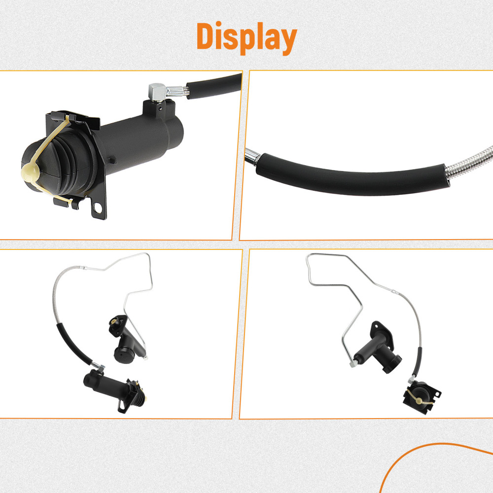 Clutch Line Slave Master Kit compatible for Ford F-250 F-350 1993-1997 CC649005