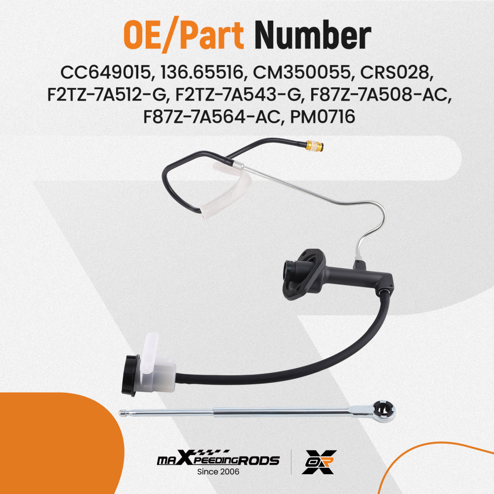 Clutch Master CylinderLine Assembly compatible for Ford Explorer compatible for Ranger 3.0L 4.0L 93-95