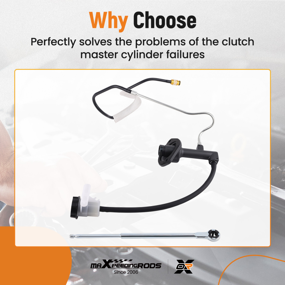 Clutch Master CylinderLine Assembly compatible for Ford Explorer compatible for Ranger 3.0L 4.0L 93-95
