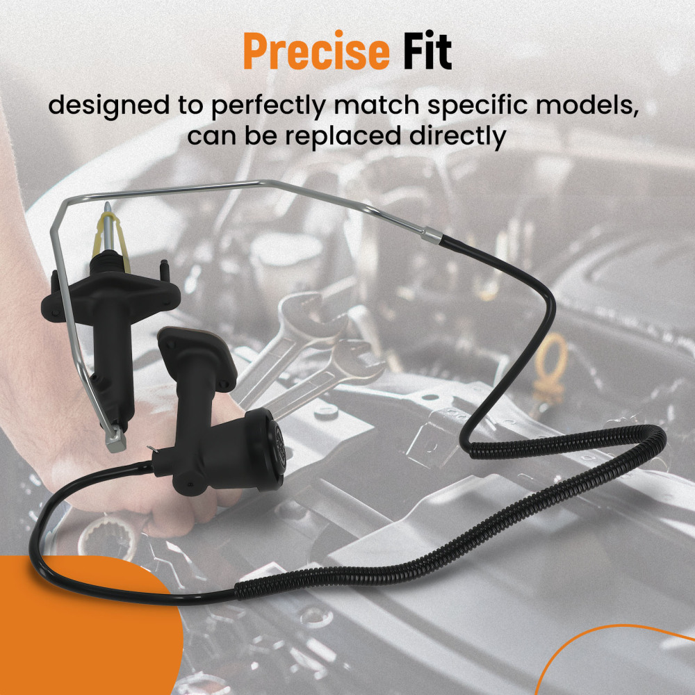 Clutch Line Slave Master Kit compatible for Chevrolet/GMC C1500 C2500 C3500 12385527 92-95