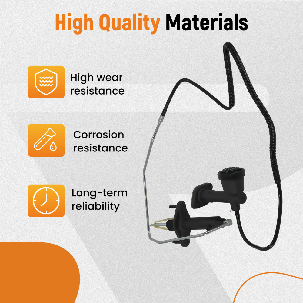 Clutch Line Slave Master Kit compatible for Chevrolet/GMC C1500 C2500 C3500 12385527 92-95