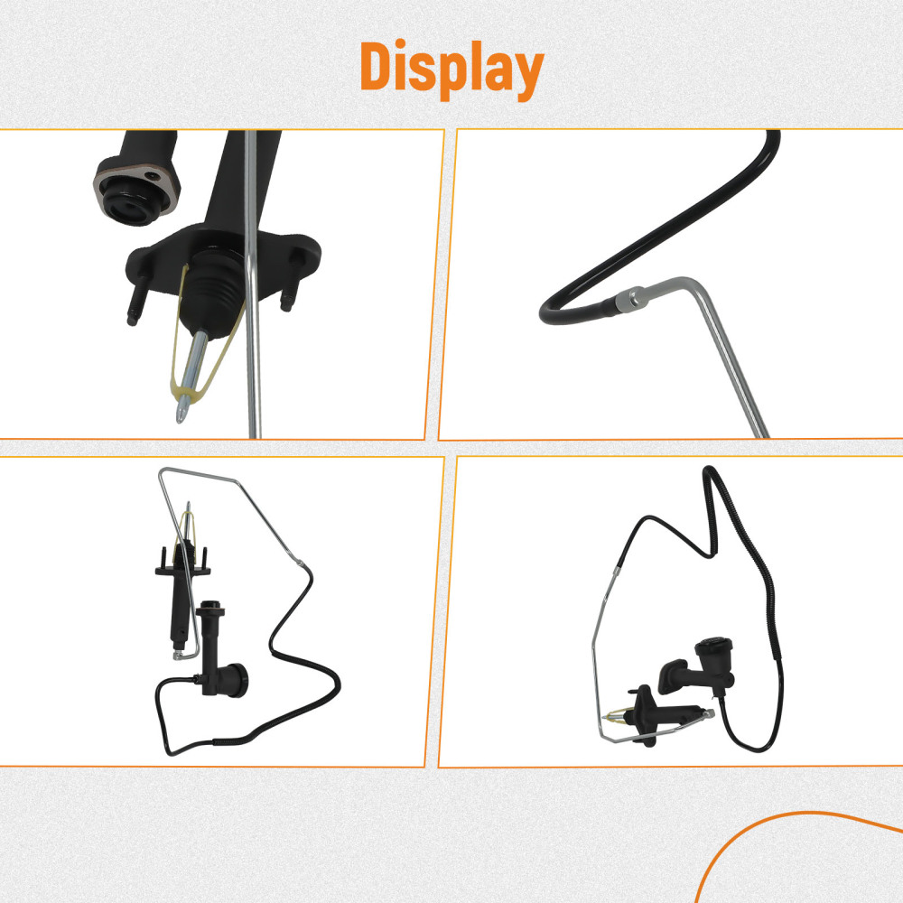 Clutch Line Slave Master Kit compatible for Chevrolet/GMC C1500 C2500 C3500 12385527 92-95