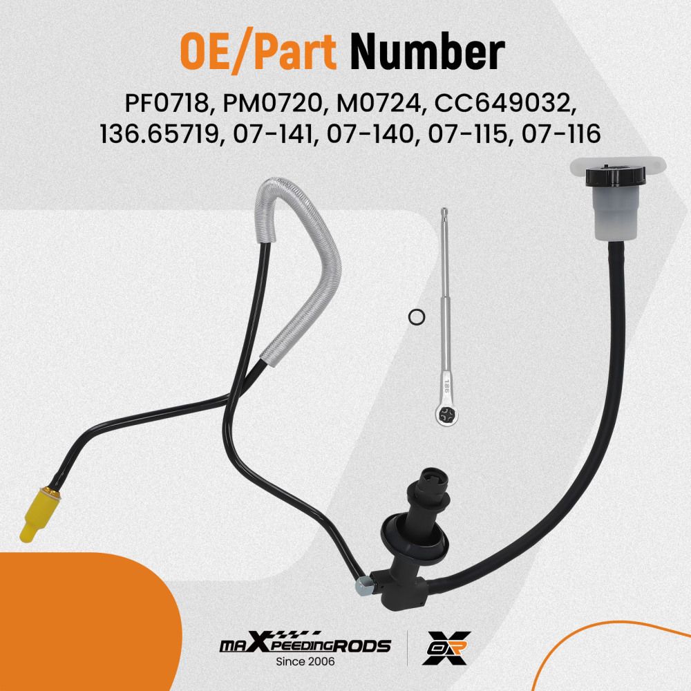 Clutch Master And Slave Cylinder Line Assembly compatible for Ford Ranger 2.5 3.0L CC649032