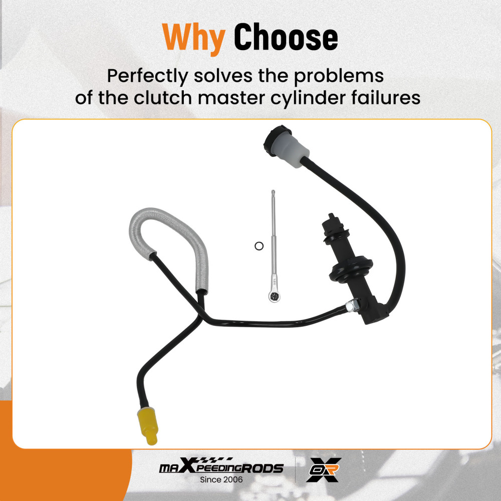 Clutch Master And Slave Cylinder Line Assembly compatible for Ford Ranger 2.5 3.0L CC649032