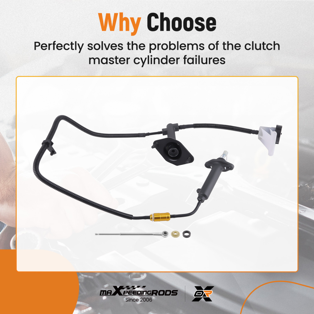 Clutch MasterSlave Cylinder Assembly compatible for Dodge Dakota V6 3.7L 04-09 CC649048