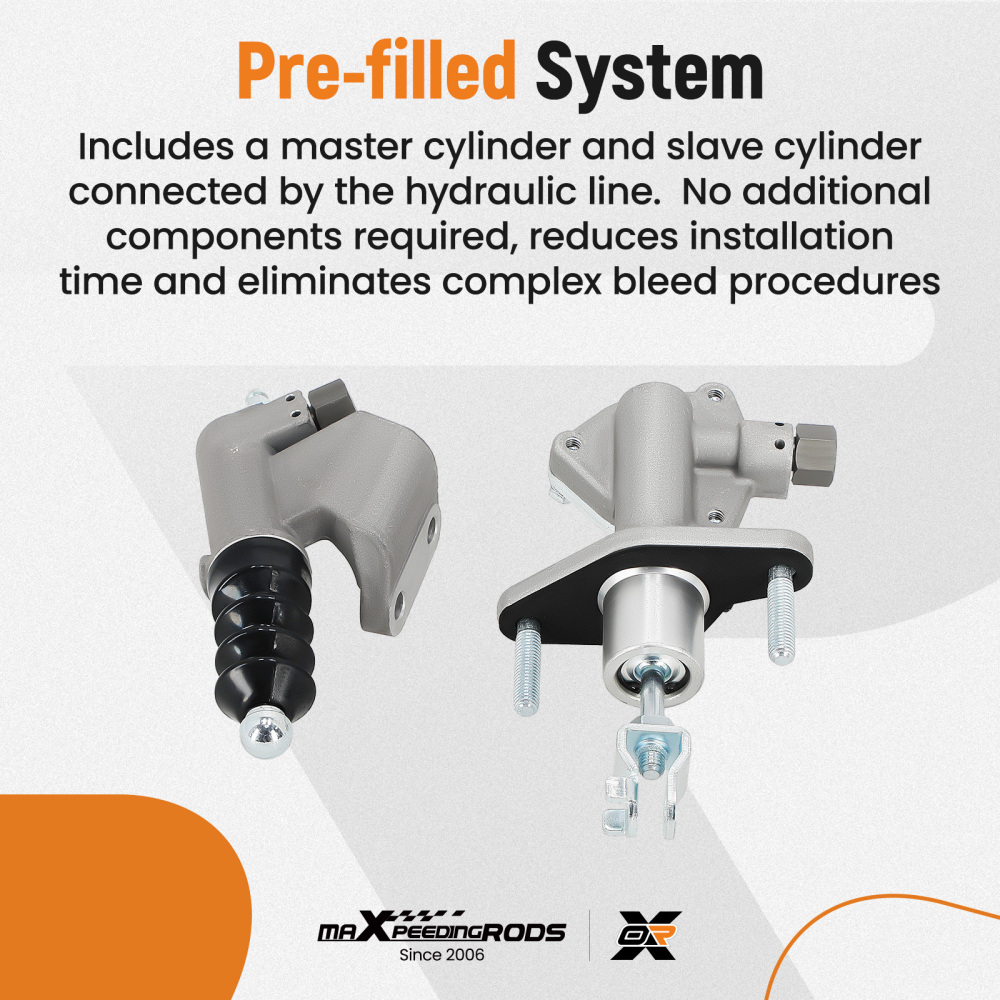 Clutch Master Slave Cylinder compatible for Honda Civic Accord CRV Element compatible for Acura RSX TSX