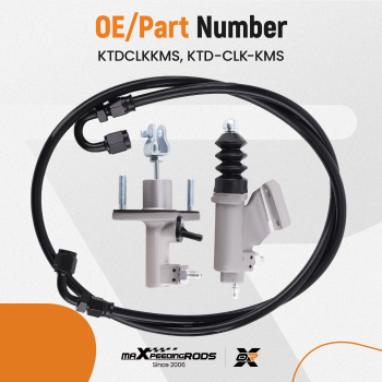 Clutch Master CylinderSlave Kit compatible for Honda Civic compatible for Acura TSX 02-15 KTD-CLK-KMS