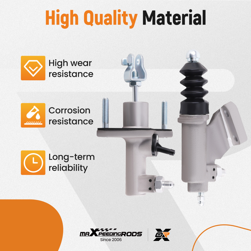 Clutch Master CylinderSlave Kit compatible for Honda Civic compatible for Acura TSX 02-15 KTD-CLK-KMS