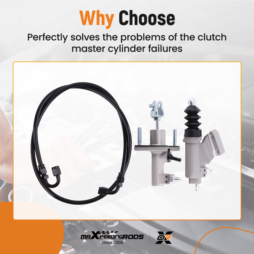 Clutch Master CylinderSlave Kit compatible for Honda Civic compatible for Acura TSX 02-15 KTD-CLK-KMS