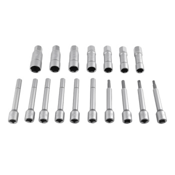 18pcs Shock Absorber Strut Nut Tool Suspension Strut Nut Removal Tool 1/2''