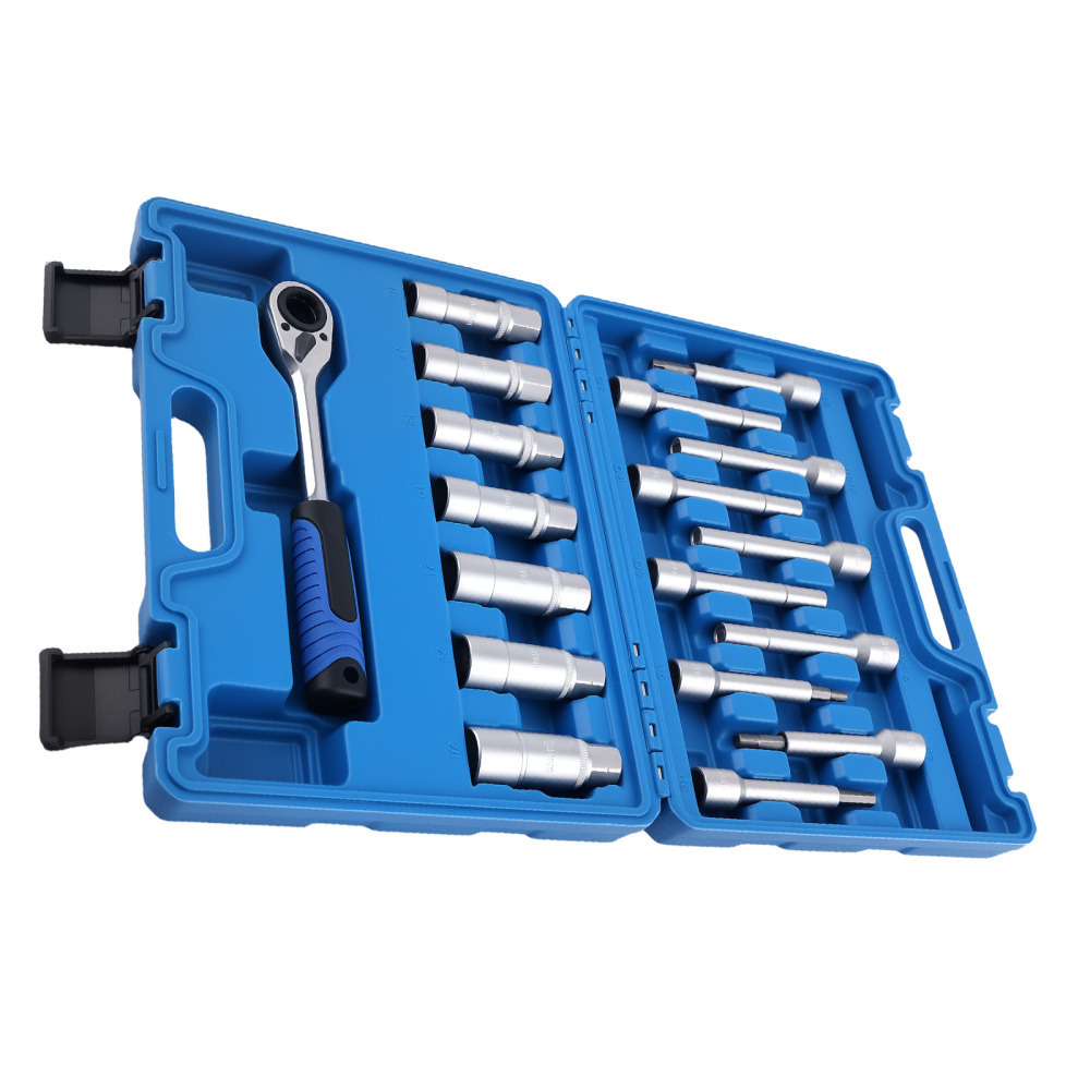 18pcs Shock Absorber Strut Nut Tool Suspension Strut Nut Removal Tool 1/2''