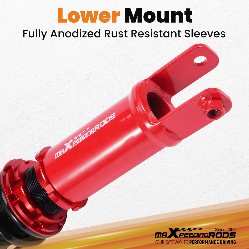 Rear Coilovers compatible for Nissan 350Z Z33 Skyline Coupe 2003-2008 compatible for Infiniti G35