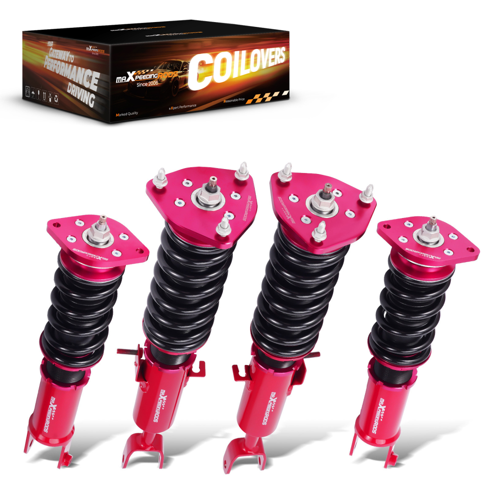 MaXpeedingrods Coilovers Shocks Springs Kit compatible for Nissan 350Z Height Adjustable