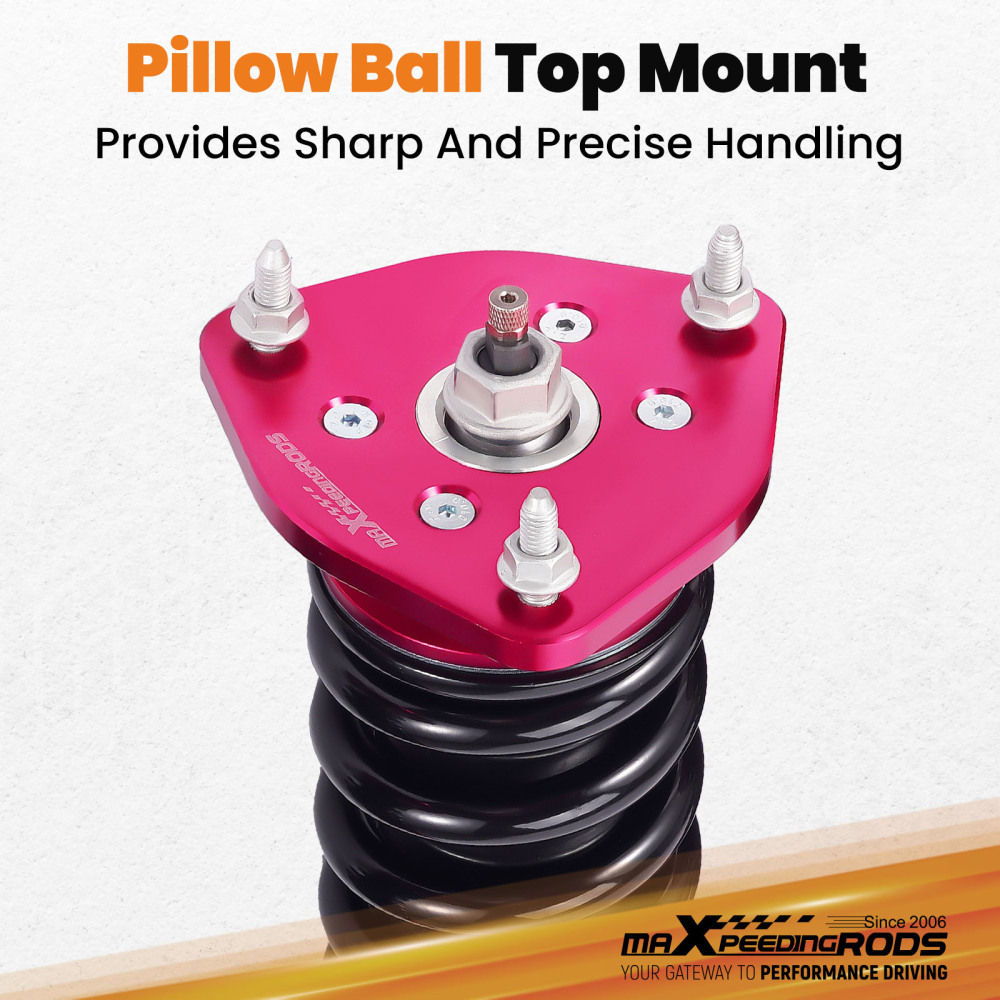 MaXpeedingrods Coilovers Shocks Springs Kit compatible for Nissan 350Z Height Adjustable