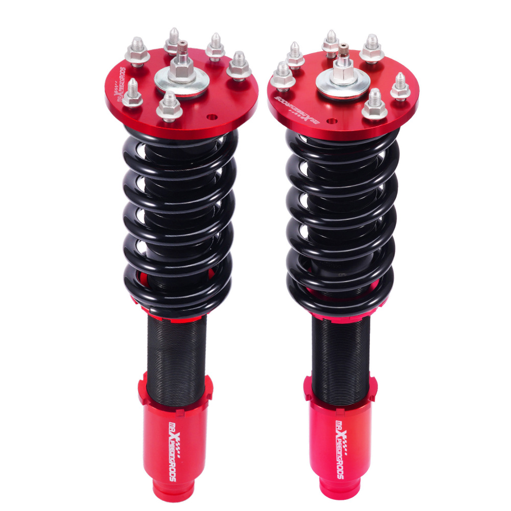 24 Way Adjustable Coilovers 2x Front Suspension Kit compatible for Honda Accord 2008-2012