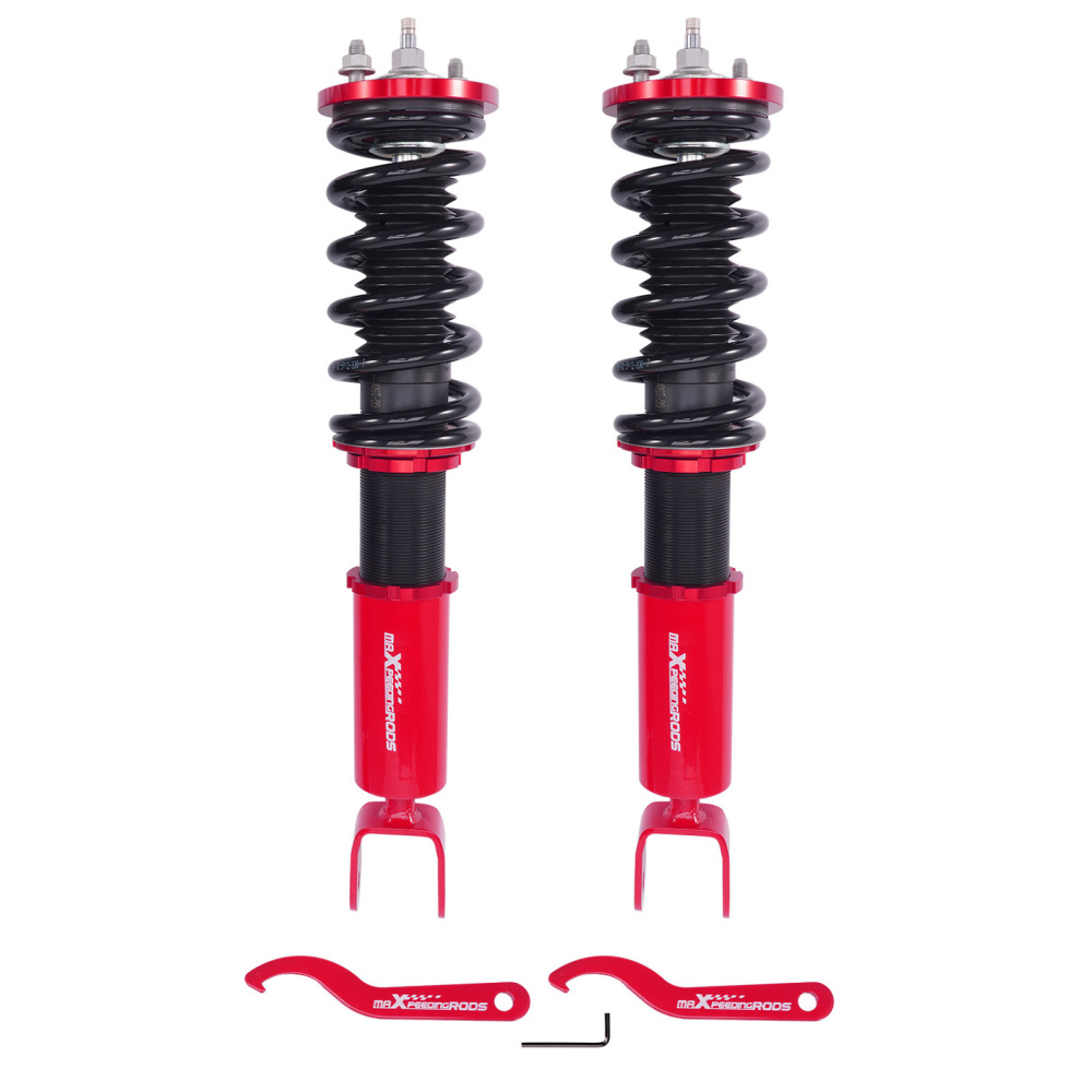 Maxpeedingrods 24 Way Damper Rear Coilover Lowering Kit compatible for Honda Accord 08-12