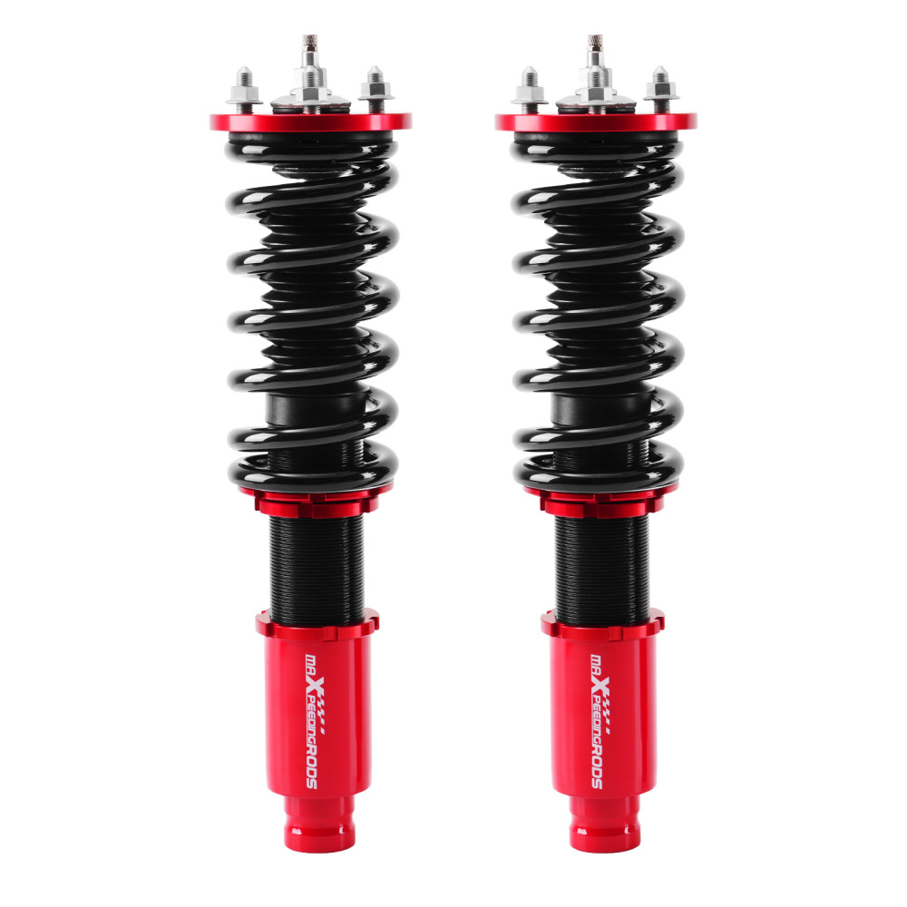 Racing Coilovers compatible for Honda Accord 90-97 compatible for Acura 97-99 CB CD 24 Ways Damper Shocks Lowering Kit