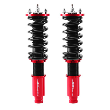 Racing Coilovers compatible for Honda Accord 90-97 compatible for Acura 97-99 CB CD 24 Ways Damper Shocks Lowering Kit